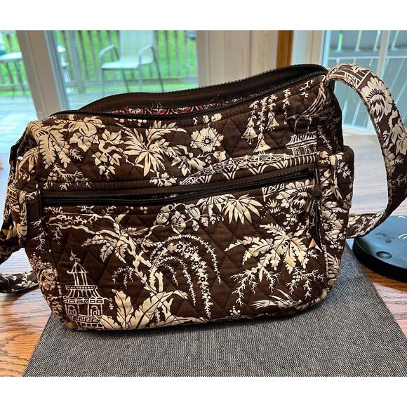 Vera Bradley imperial Toile Crossbody/hipster - Picture 10 of 11